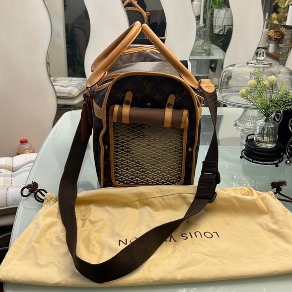 Authentic LOUIS VUITTON Sac Baxter GM Pet Carry travel bag very good condition - Picture 10 of 11